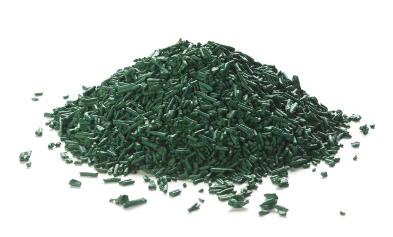 Spirulina extract from BioconColors, a high-purity botanical source for blue natural colorants.