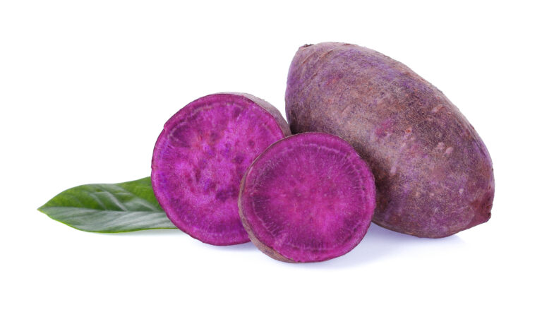 Purple sweet potato from BioconColors, a botanical source for anthocyanin-based natural colorants.